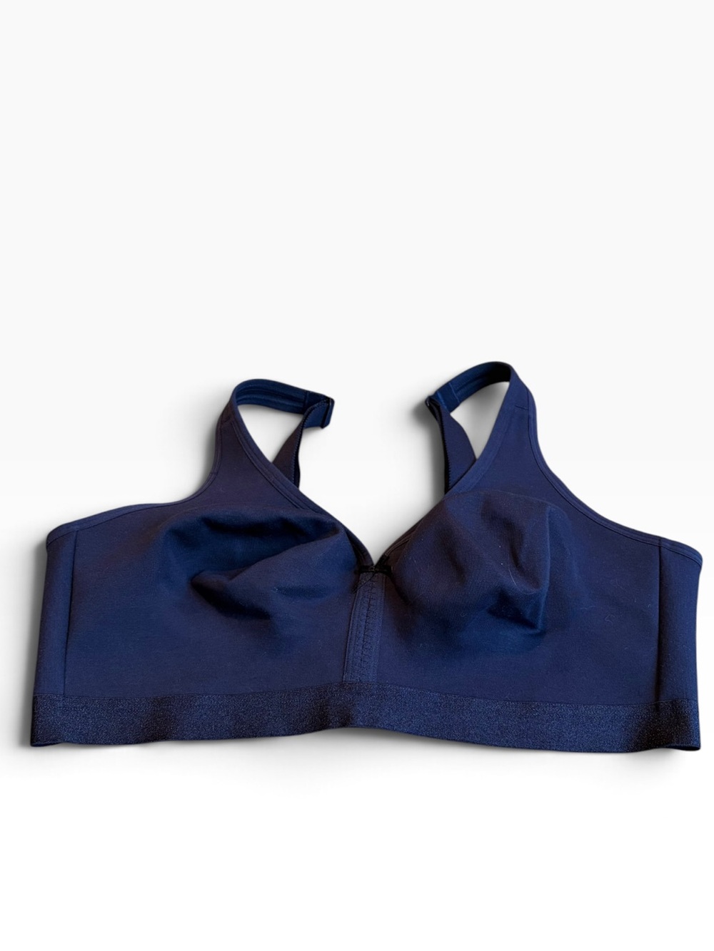 CACIQUE navy wireless bra